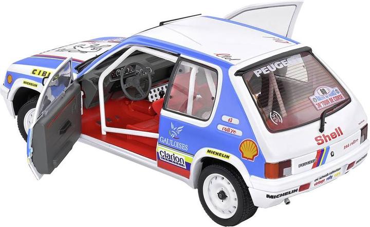 Image du produit Solido 1:18 Peugeot 205 Rallye 1.9L blanc