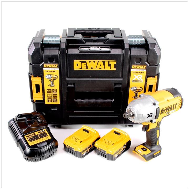 Produktbild DeWalt DCF 899 M2 Akku Schlagschrauber 18V 1/2" 950Nm Brushless Kugelrastung + 2x Akku 4,0Ah + Ladeg (Akkubetrieb)