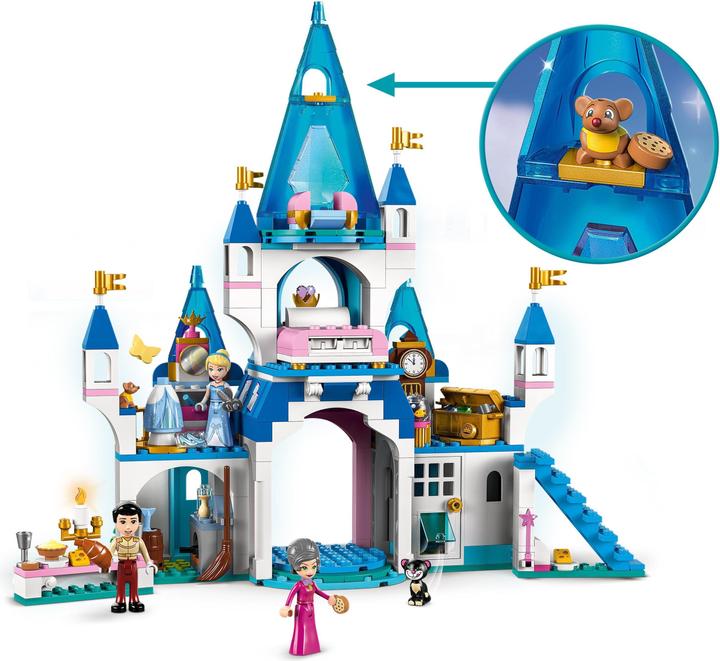Produktbild LEGO Cinderellas Schloss (43206, LEGO Disney)