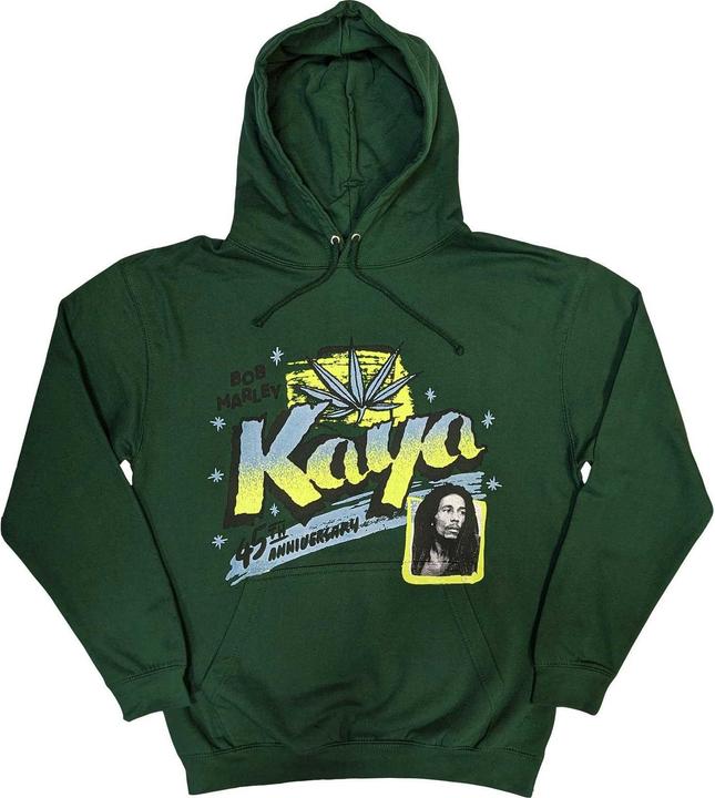 Immagine prodotto Bob Marley Kaya Felpa con Cappuccio Adulto Unisex (M)