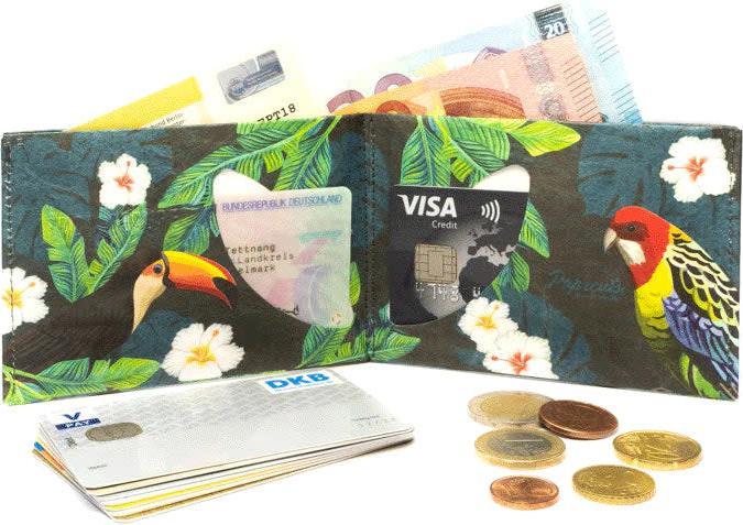 Produktbild Paprcuts RFID Portemonnaie Tucano & Parrot