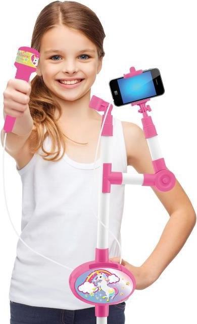 Immagine prodotto Lexibook Microfono Unicorno con supporto luminoso, altoparlante incorporato, effetti sonori