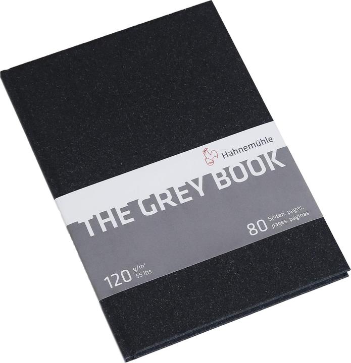 Actual product image Hahnemühle The Grey Book A 5 Portrait 80 pages 120 g (A5, Hardcover)