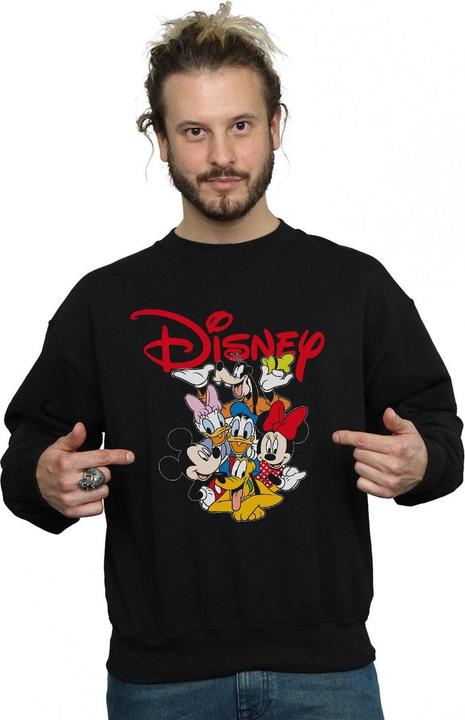 Immagine prodotto Disney Mickey Mouse Crew Felpa Uomo (L)