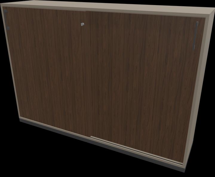 Dark grey, Cubanite grey, Walnut decor dark with structure