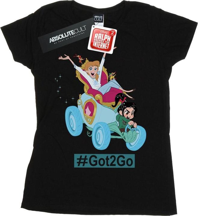 Disney Wreck It Ralph Cinderella And Vanellope TShirt (M)