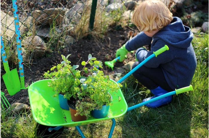 Image du produit small foot Grand ensemble de jardin avec brouette