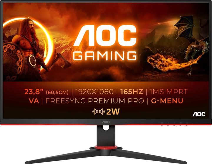 AOC 24G2SAE/BK (1920 x 1080 Pixel, 24")