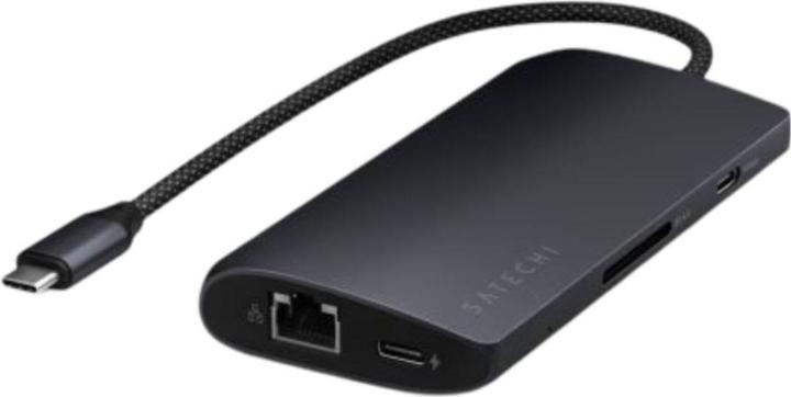 Actual product image Satechi USB-C Multiport 8k with Ethernet V3 (USB-C, 8 Ports)