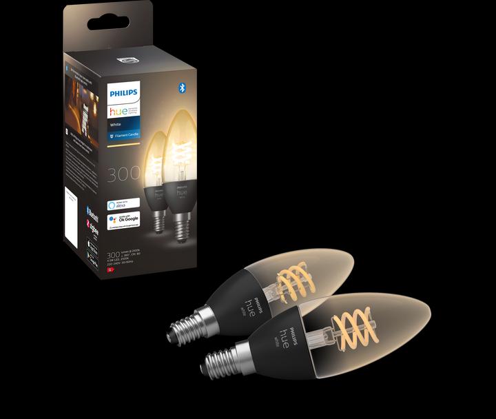 Produktbild Philips Hue White (E14, 4.50 W, 300 lm, 2 x, G)