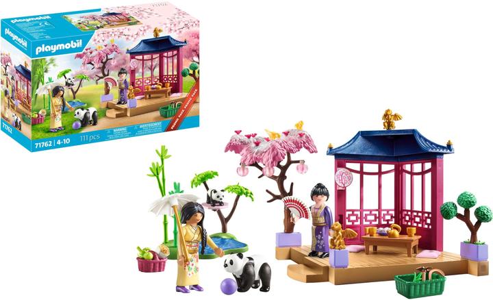 Immagine prodotto Playmobil 71762 Giardino asiatico con panda che si nutre (71762)