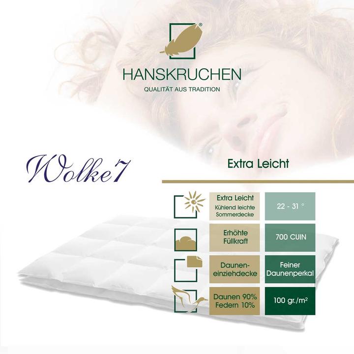 Actual product image Hanskruchen Wolke 7 (290 g, 155 x 200 cm)