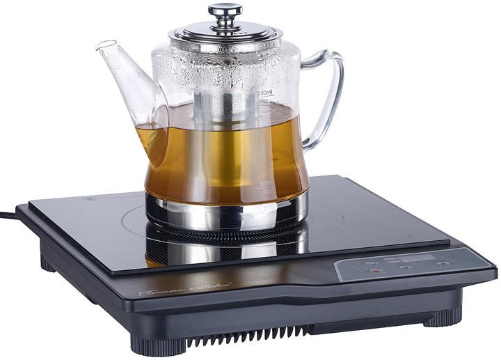 Image du produit Rosenstein & Söhne Théière et machine à thé en verre 2en1 (1.50 l)