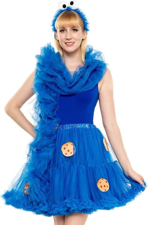Produktbild Maskworld Die Sesamstrasse Krümelmonster Tutu - für Fasching (One Size)