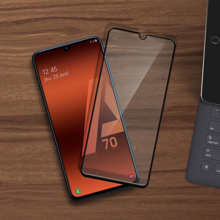 Immagine prodotto Avizar Vetro antiproiettile, pellicola di protezione del vetro, vetro protettivo (1 Pezzo/i, Samsung Galaxy A70)