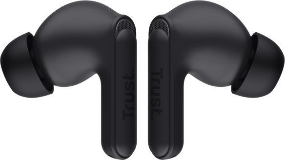 Produktbild Trust Yavi Bt Enc Earbuds Black (ANC, 23 h, Kabelgebunden)