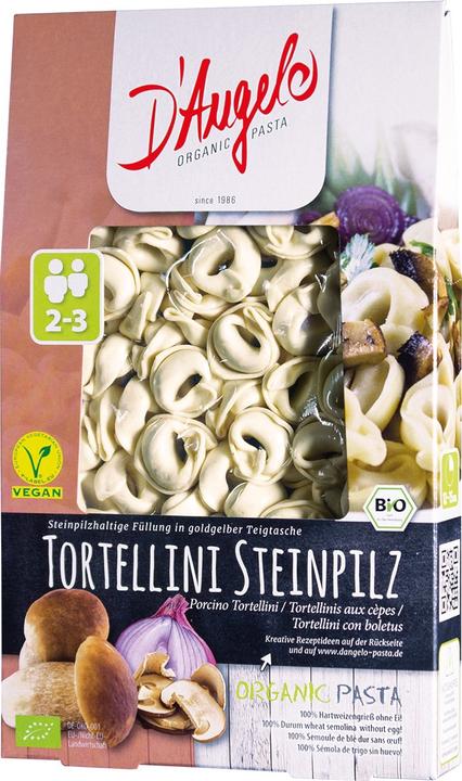 Image du produit D'Angelo Pasta Tortellini Porcini biologique (250 g)