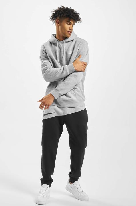 Actual product image Nike Mens M NSW Club Hoodie PO BB Sweatshirt, dk Grey Heather/Matte Silver, 2XL (XXL)