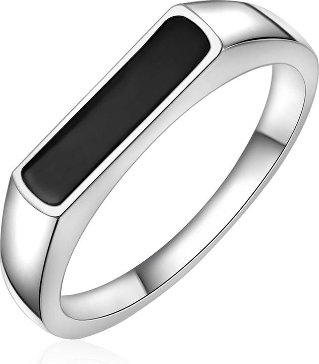 Männerglanz Herren Sterling Silber Achat silber - 28593 (66, 925 Silber)