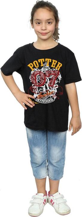 Actual product image Girls Gryffindor Seeker Cotton T-Shirt (116)