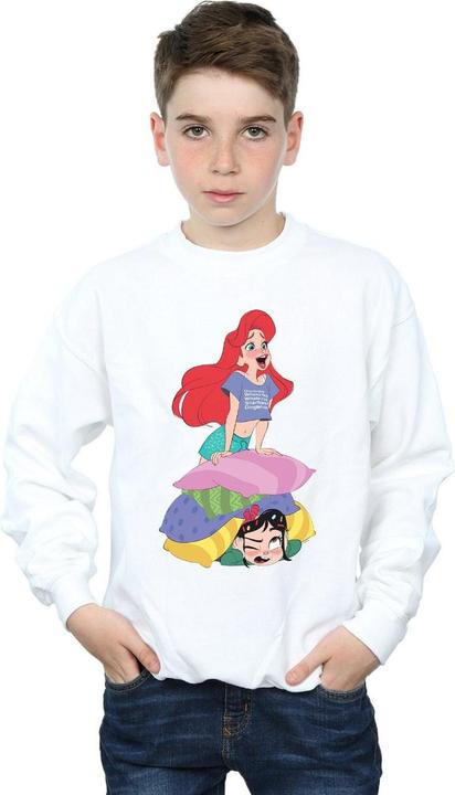 Actual product image Disney Boys Wreck It Ralph Ariel And Vanellope Sweatshirt (152, 158)