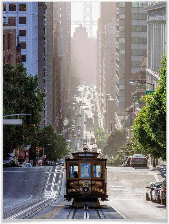 Immagine prodotto Trenddeko Funivia a San Francisco (30 x 40 cm)