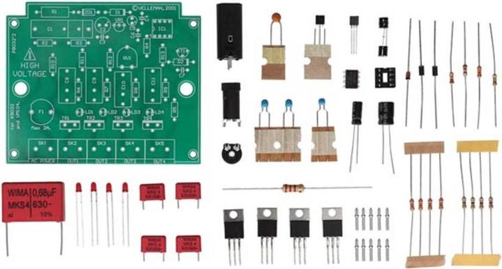 Actual product image Whadda 4 channel running lights