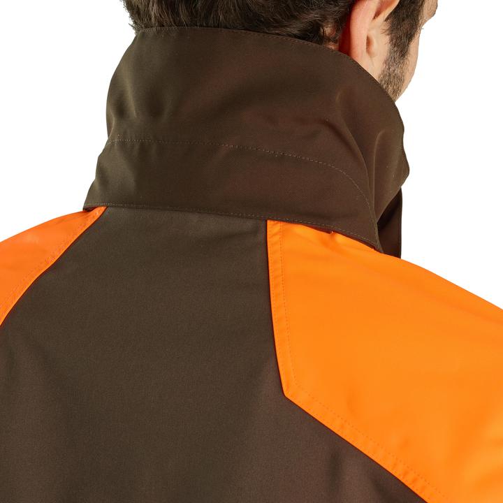 Immagine prodotto Solognac Jagdjacke Regenjacke Renfort 900 orange/braun (M)