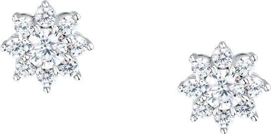 Morellato Tesori SAIW187 Recycled Silver Flower Stud Earrings (Silber 925)