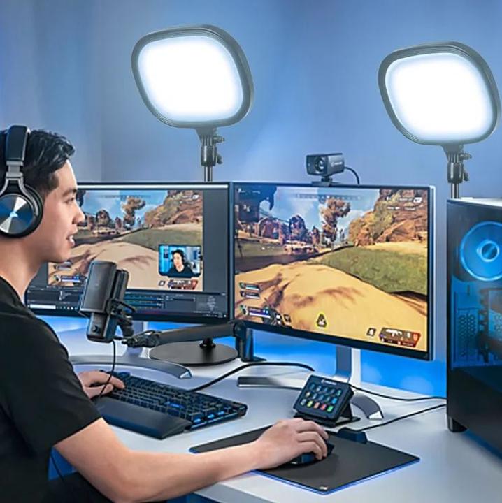 Image du produit PhoneLook Lumière selfie de table Studio (Panneaux lumineux)