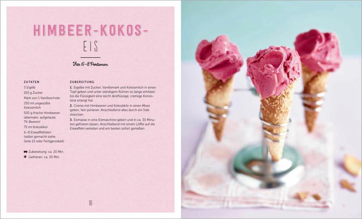 Actual product image Bestes Eis selbst gemacht - Die besten Rezepte für Cremeeis, Fruchteis, Sorbets, Frozen Yogurt (German, Andreas Neubauer, 2021)