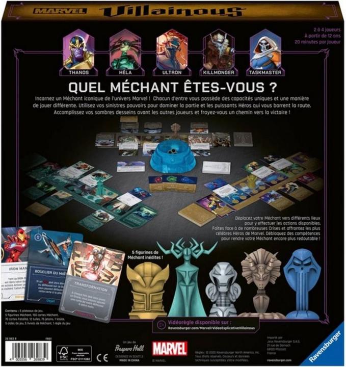 Produktbild Ravensburger Marvel Villainous F (Französisch)