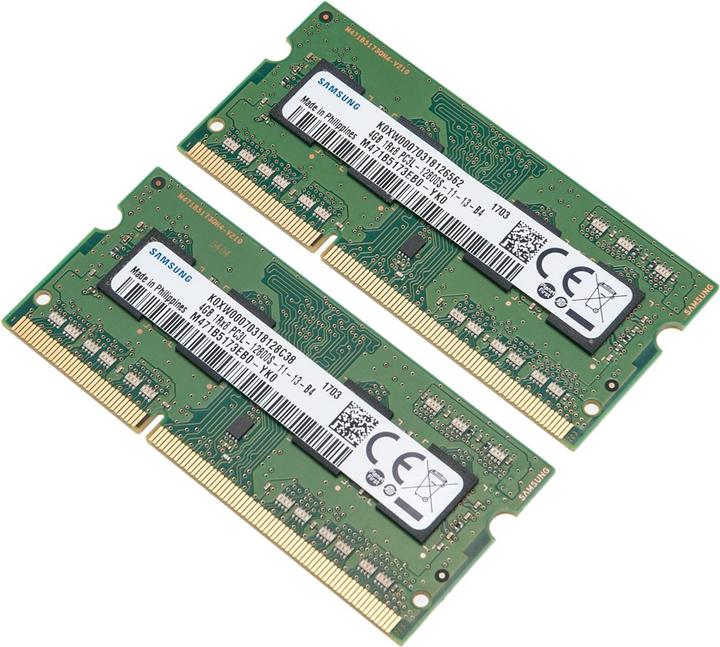 Produktbild Synology RAM1600DDR3L-4GBX2 (2 x 4GB, 1600 MHz, DDR3-RAM, SO-DIMM)