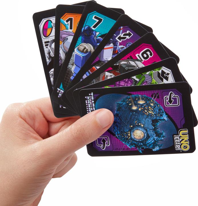 Produktbild Mattel Games Uno Flip Transformers (Deutsch)