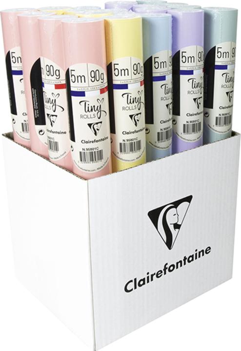 Image du produit Clairefontaine Tiny Rolls pastel (Papier cadeau, 1 x)