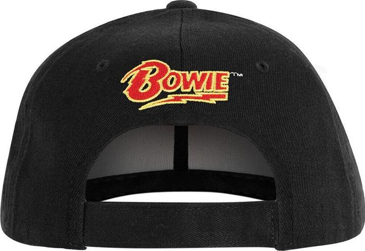 Image du produit David Bowie Casquette de baseball unisexe Flash Logo pour adultes (Taille unique)