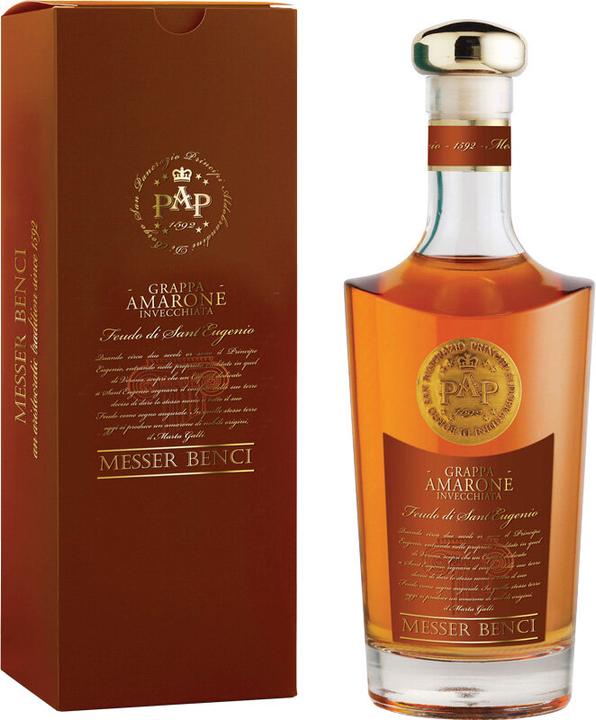 Immagine prodotto Aldobrandini Grappa di Amarone Invecchiata Privada Feudo di Santeugenio Principe (1 x 70 cl)