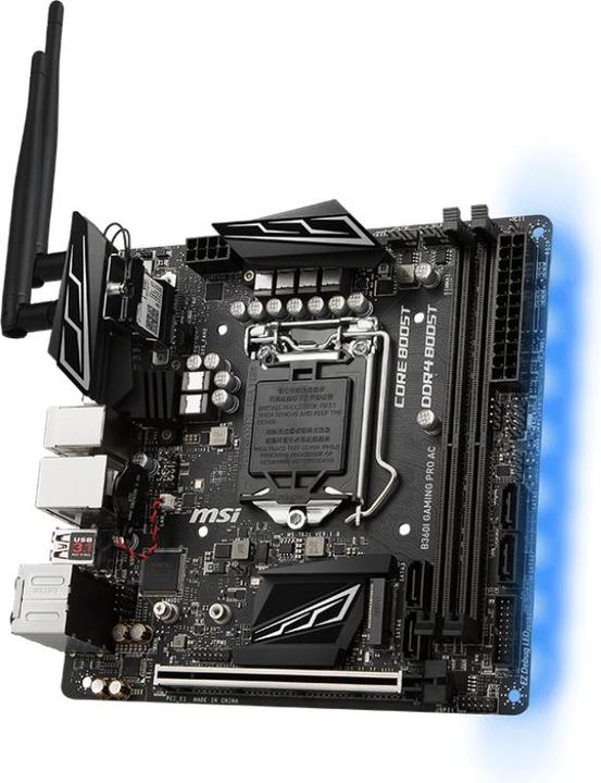 Image du produit MSI B360I Gaming Pro AC (LGA 1151, Intel B360, Mini-ITX)