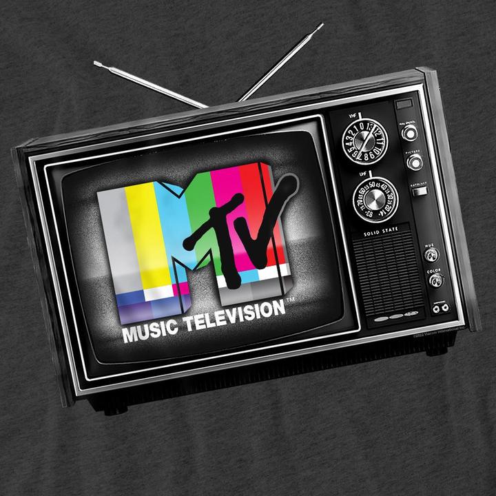 Actual product image MTV Unisex Adult TV T-Shirt (L)