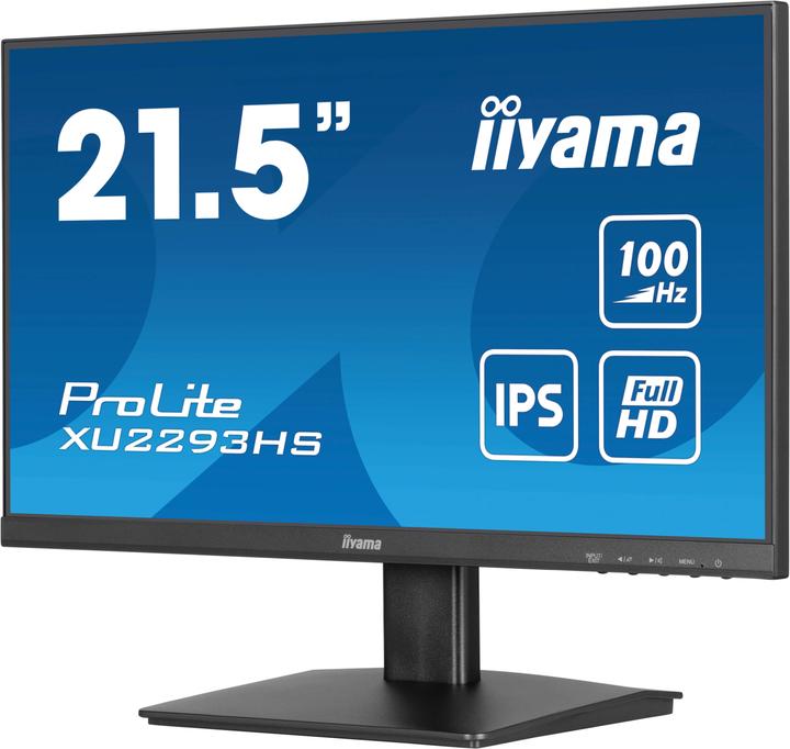 Produktbild iiyama TFT 21,5/54,5cm ProLite XU2293HS *schwarz* (1920 x 1080 Pixel, 21.50")