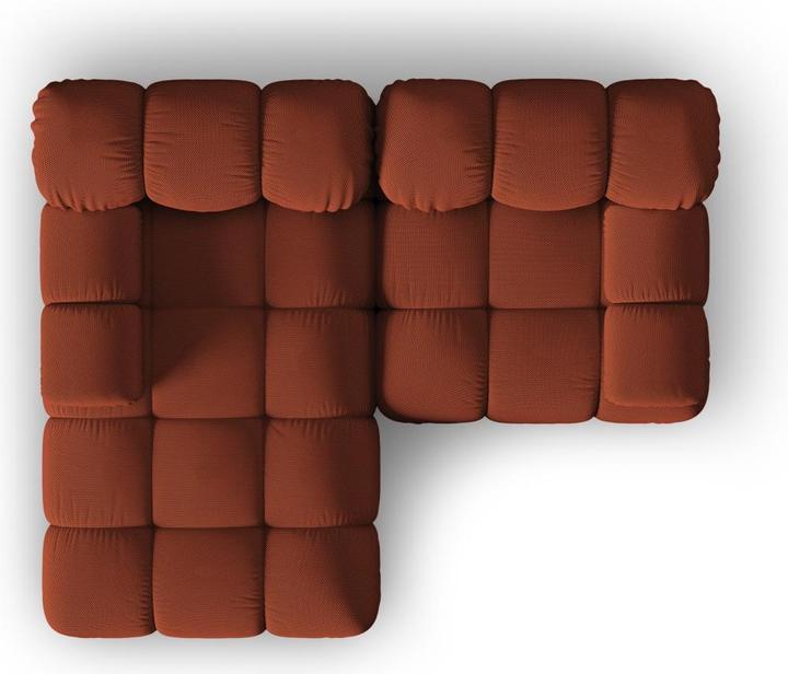 Actual product image Micadoni Modular Left Corner Sofa, "Bellis", 3 Seats, 188x155x70Made in Europe (Corner sofa)
