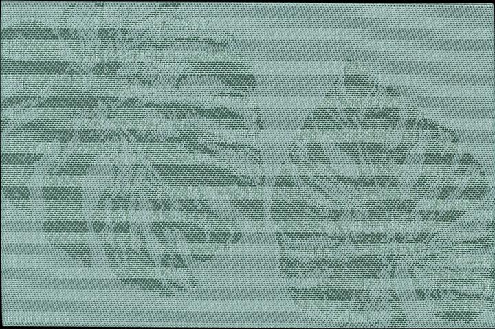 Image du produit Zeller Present set de table "Monstera Blatt", plastique, vert (1 pcs, 45 x 30 cm)