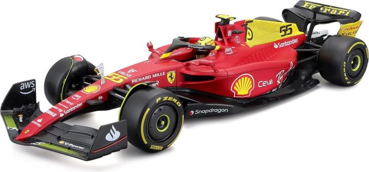 Image du produit Bburago Ferrari F1-75 Monza Édition spéciale 1/18 C. Sainz