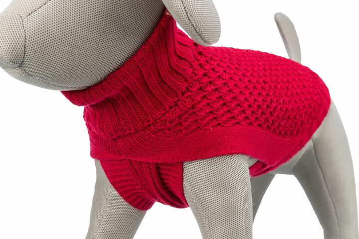 Image du produit Trixie Pull Norwood XXS, 21 cm, Rouge (Pull-over pour chien)
