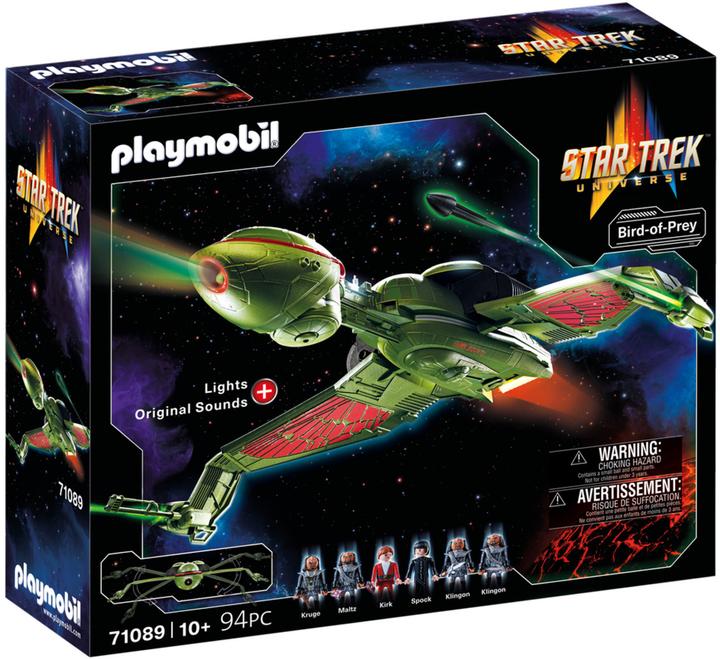 Image du produit Playmobil Vaisseau klingon : Bird-of-Prey (71089, Playmobil Star Trek)
