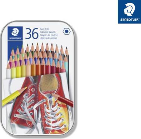 Produktbild Staedtler Buntstift hexagonal 36ST (Multicolor, 36 x)