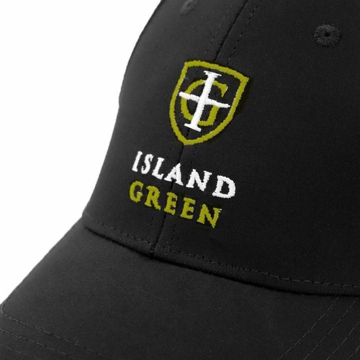 Immagine prodotto Island Green Cappello da golf con logo maschile e picco curvo (Taglia unica)