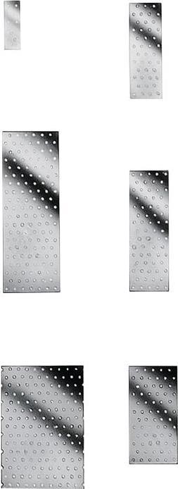 Actual product image Simpson Sst Perforated plates (Perforated plate, 50 pcs.)