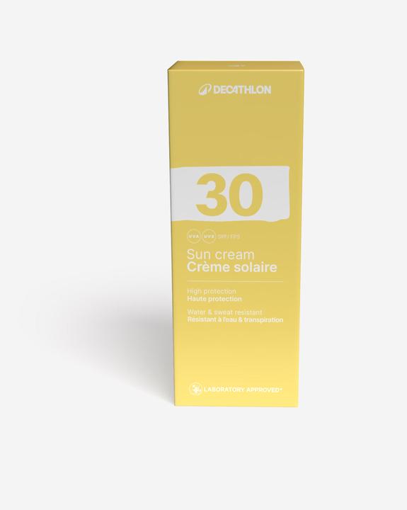 Image du produit Decathlon Crème solaire SPF30 200ml (Crème solaire, SPF 30, 200 ml, 205 g)