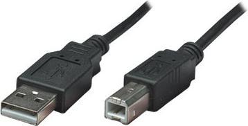 Image du produit Manhattan Câble de connexion USB B Hi-Speed (3 m, USB 2.0)
